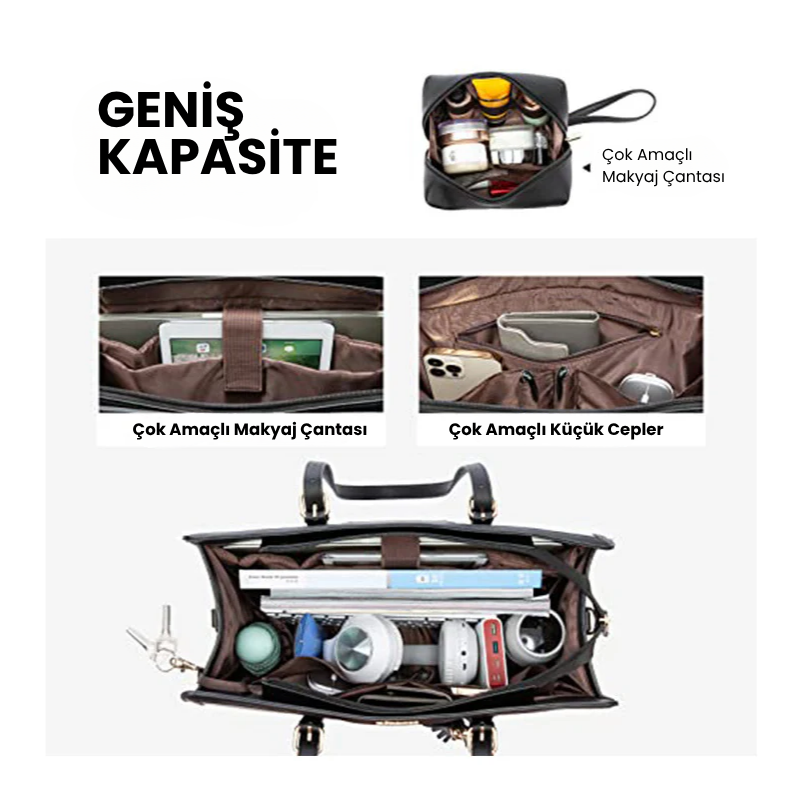 Modern Tote Çanta